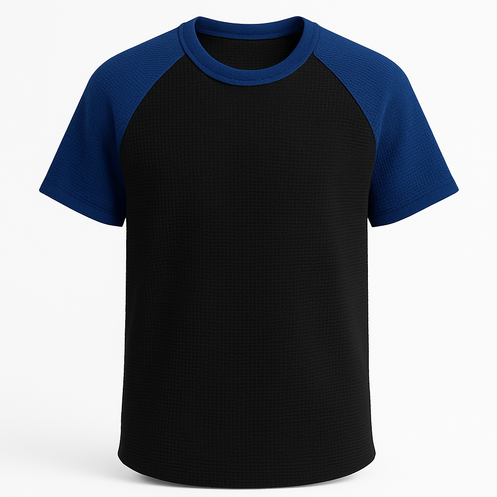 Men’s Waffle Knit Raglan T-Shirt
