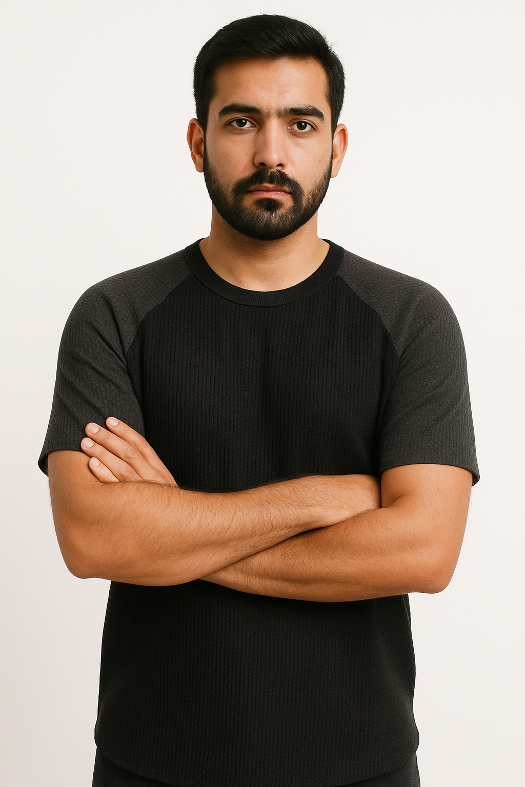 Men’s Waffle Knit Raglan T-Shirt