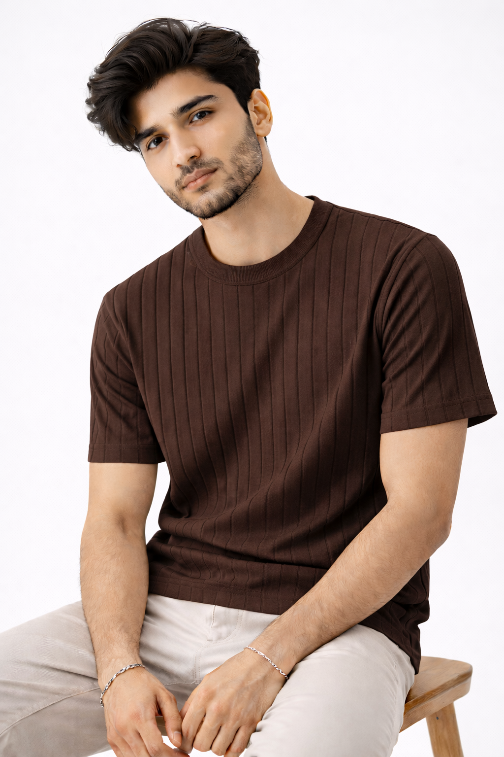 Pack of 2 Drop Needle Basic Tees