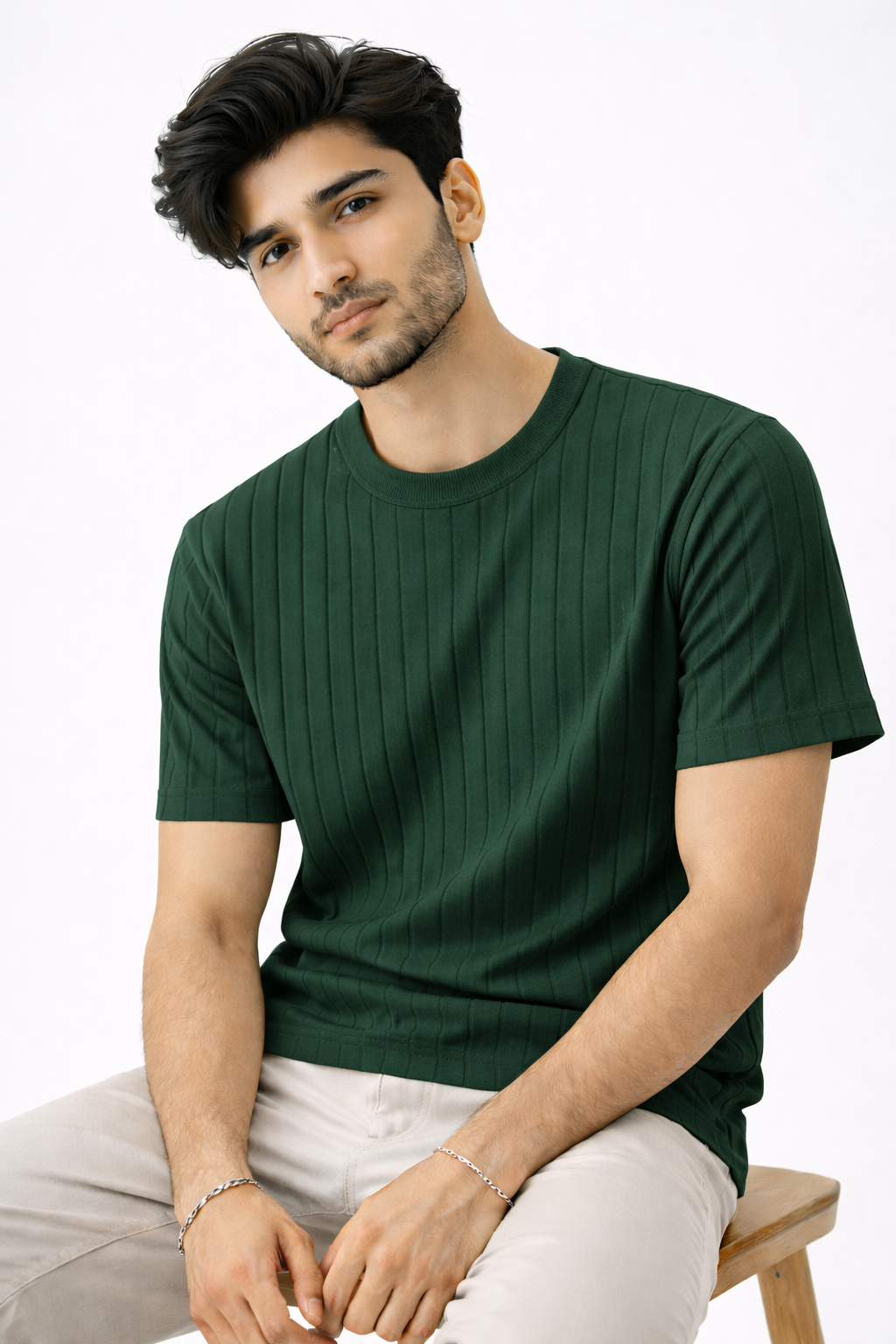 Pack of 2 Drop Needle Basic Tees