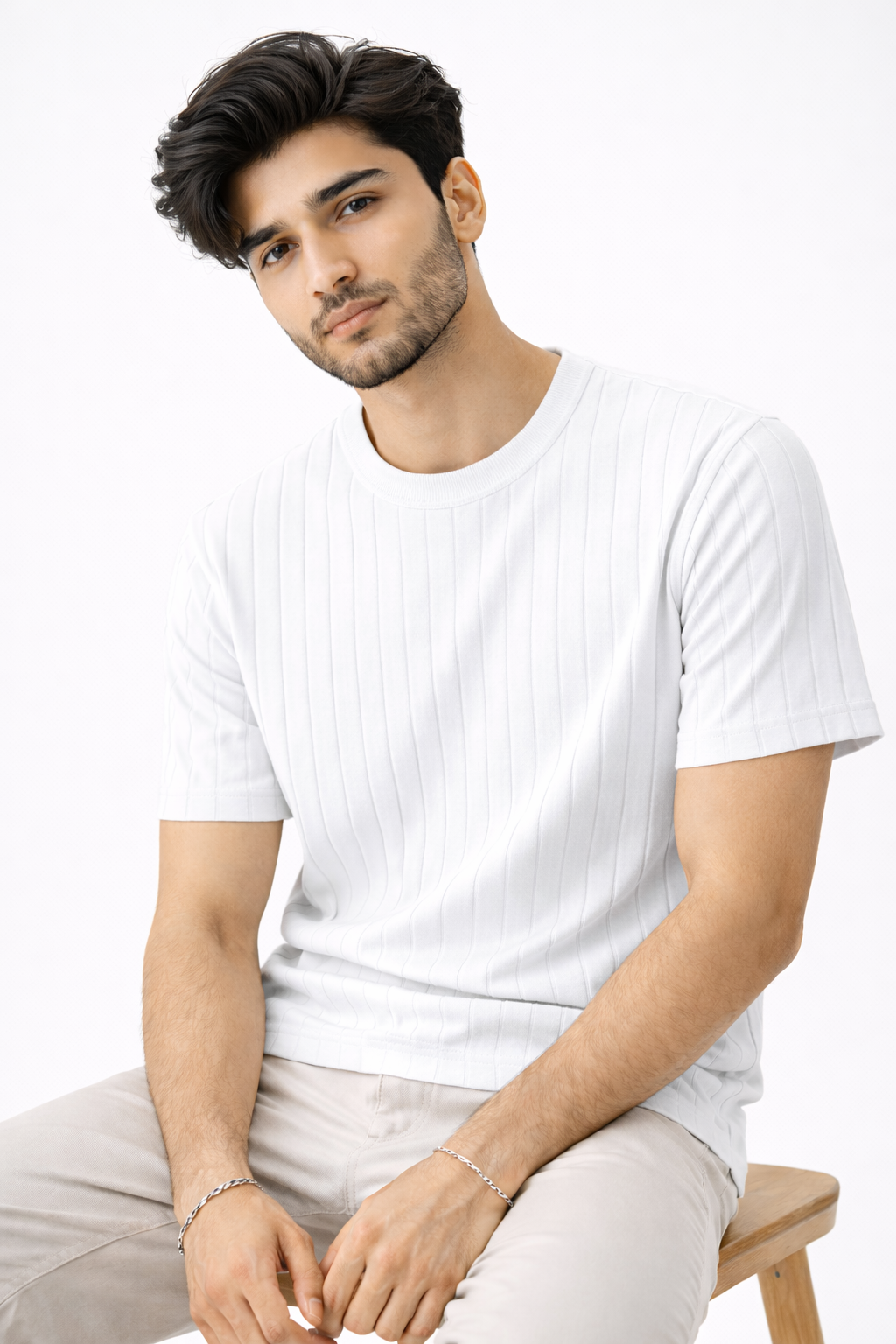 Pack of 2 Drop Needle Basic Tees