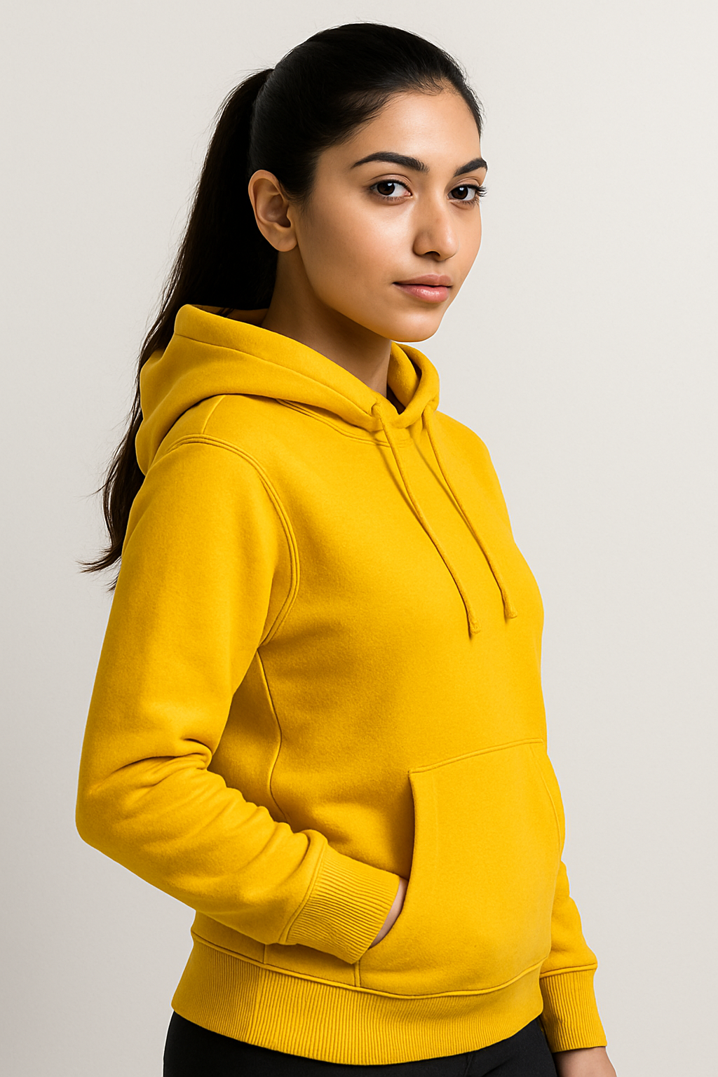 Yellow Women’s Basic Hoodie