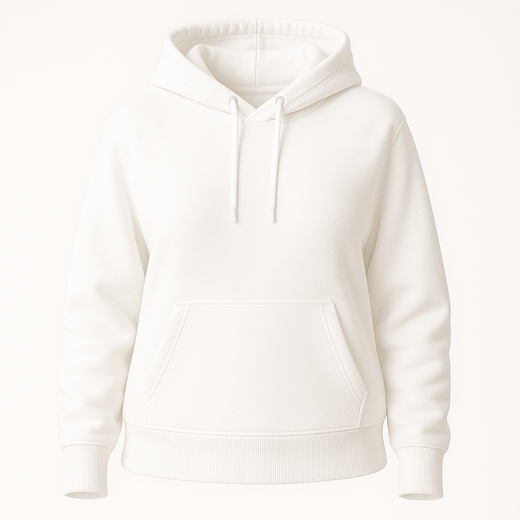 White Women’s Basic Hoodie