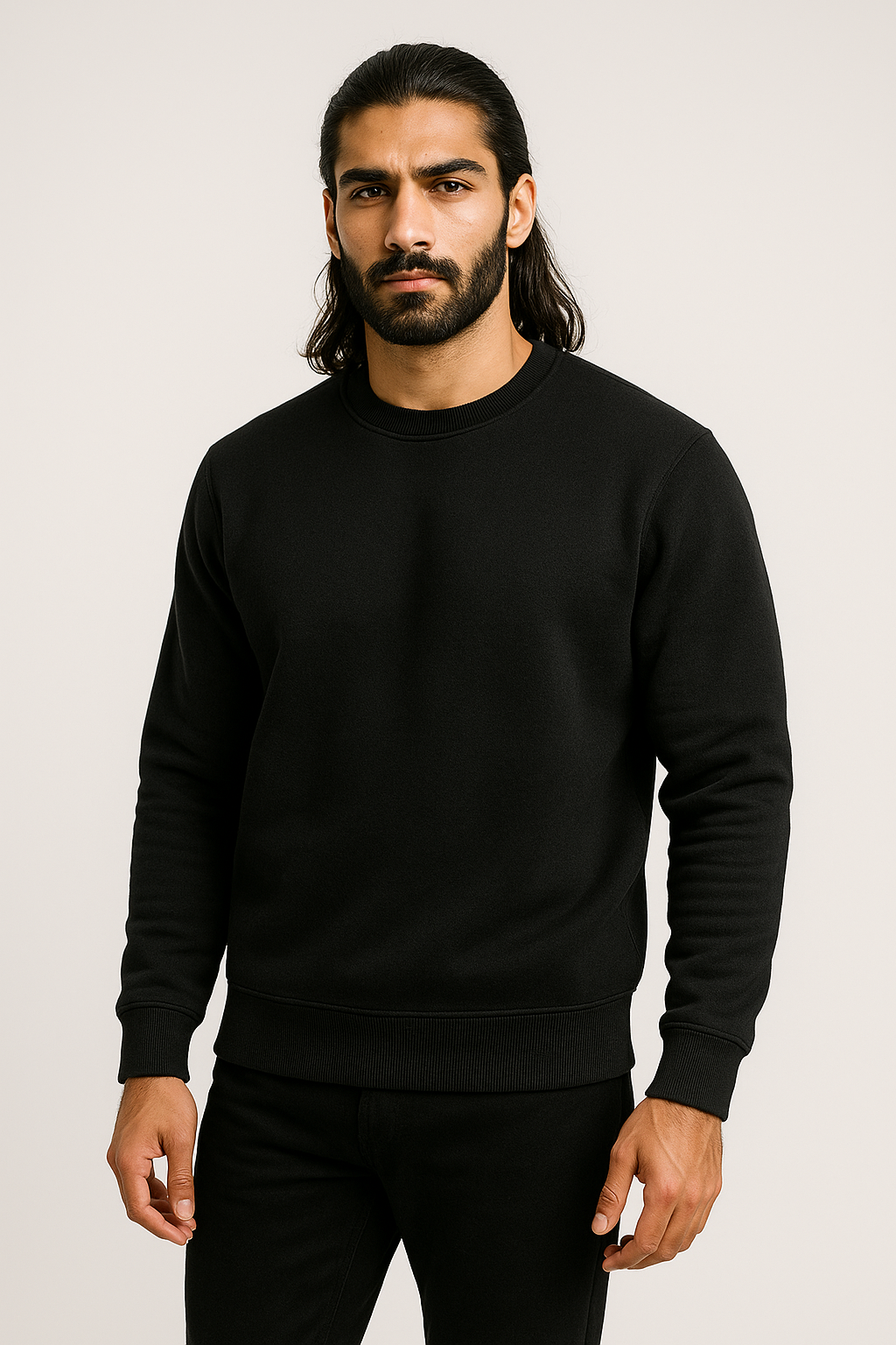 Black Men’s Premium Sweatshirt