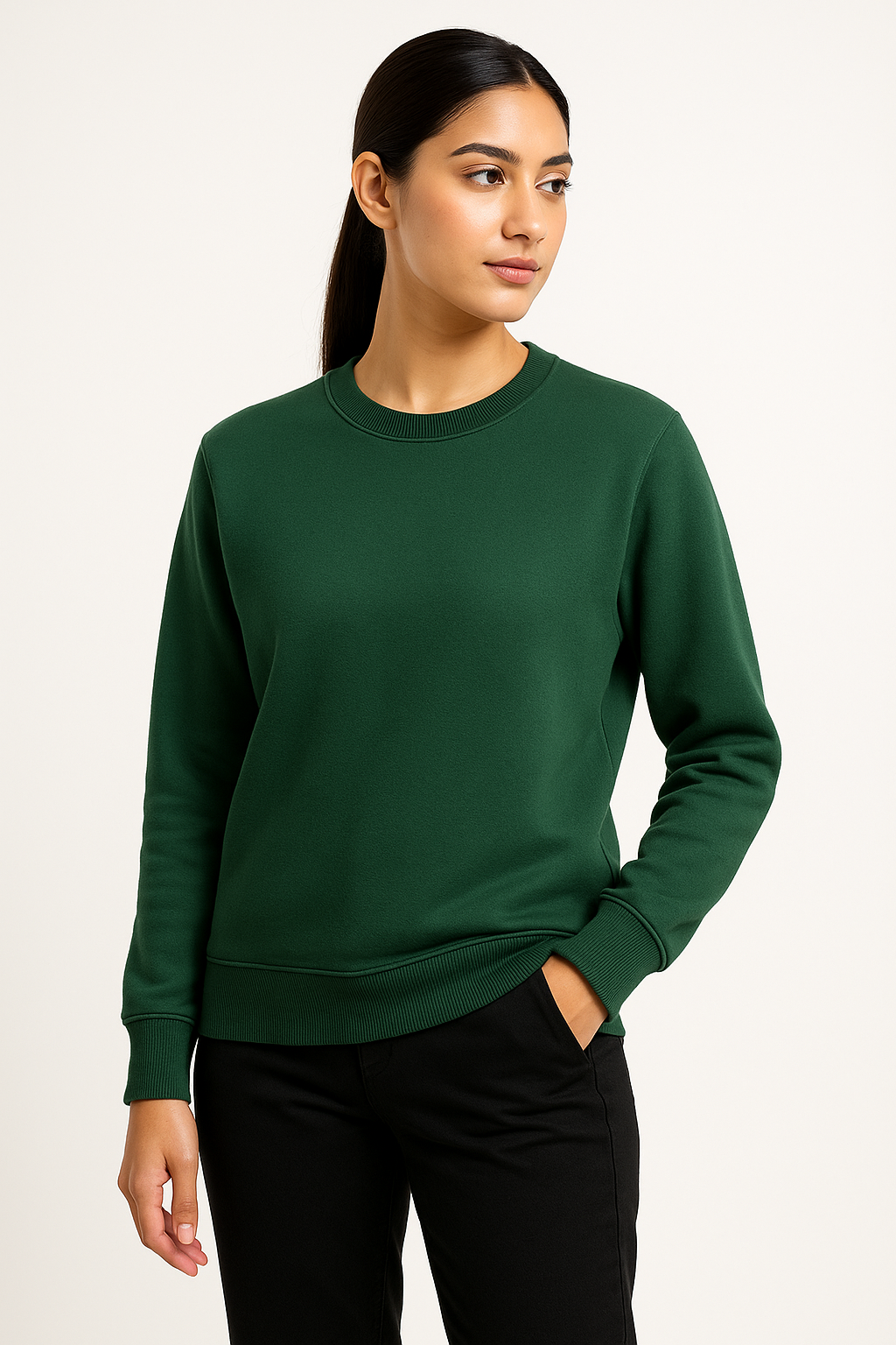 Green Women’s Premium Sweatshirt