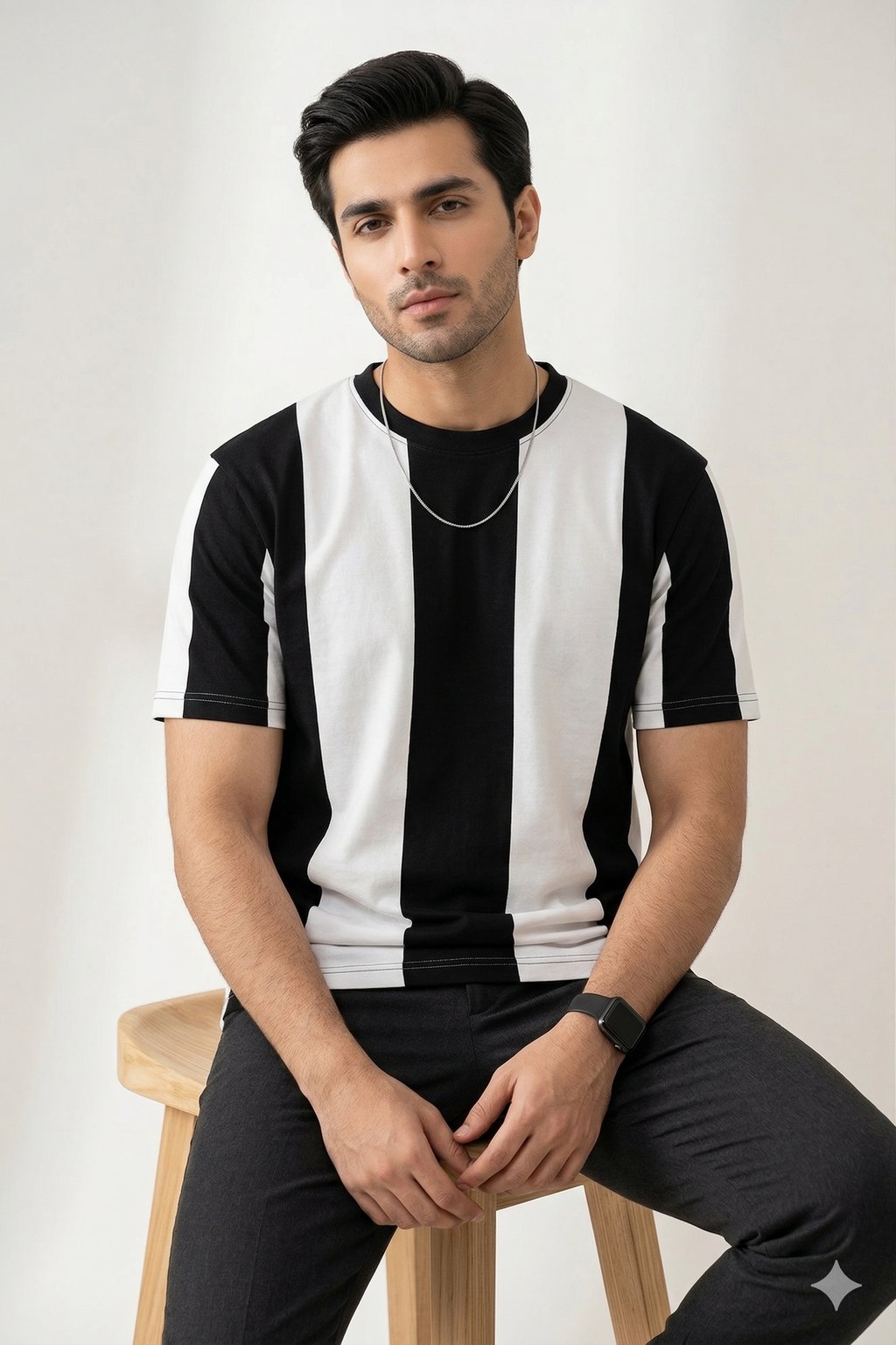 Pack of 2 Stipe T-shirts